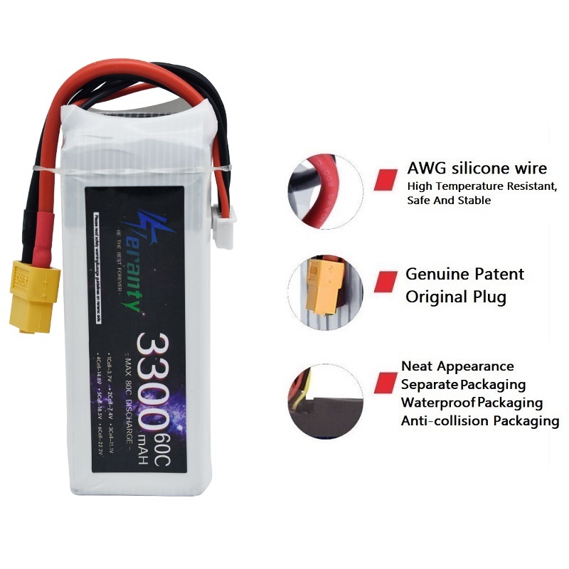 LiPo Rechargeable Battery 4S 3 - Drone Battery Adapter 评论和价格