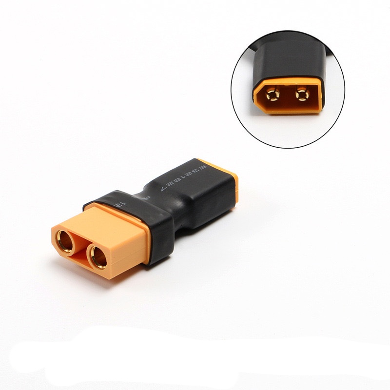 2Pcs/Lot XT90 Male Female to X - Drone Battery Adapter 评论和价格